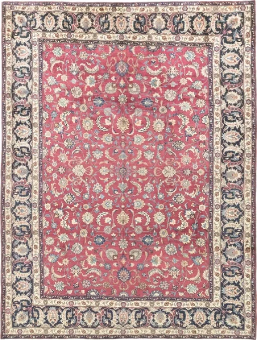 Mashad Semi Antique Signed
