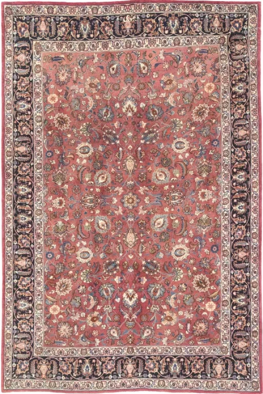 Mashad Semi Antique Signed