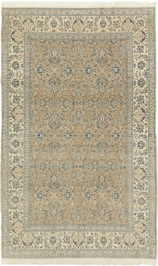 Nain 6La Semi Antique With Silk Signed
