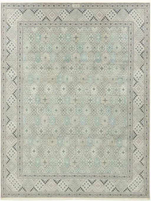 Nain Habibian 6La With Silk Signed