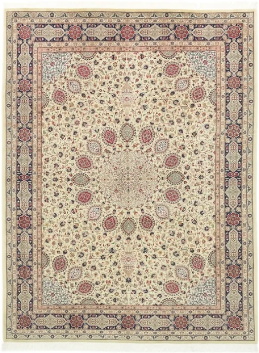 Tabriz Semi Antique Signed