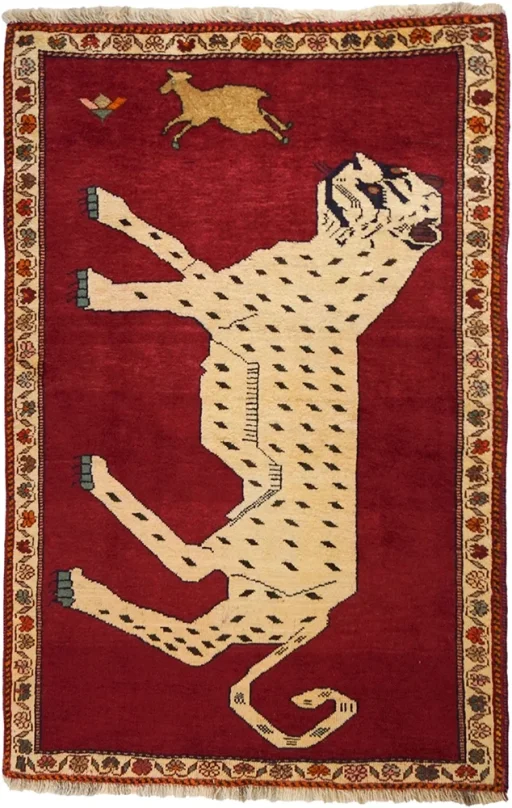 Persian Gabbeh Semi Antique