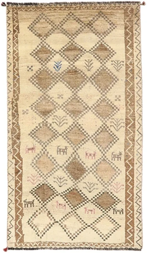 Gabbeh Loribaft Antique
