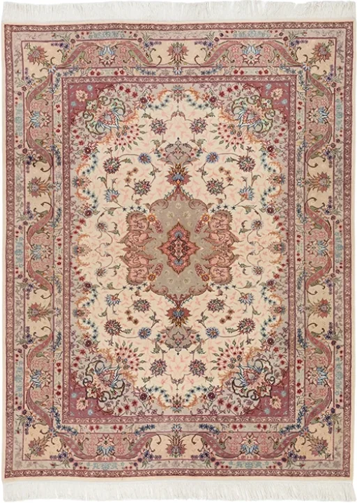 Tabriz With Silk
