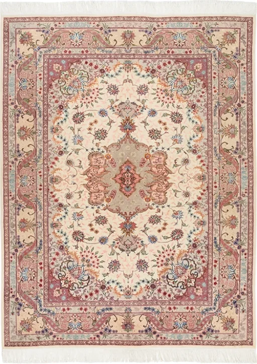 Tabriz With Silk