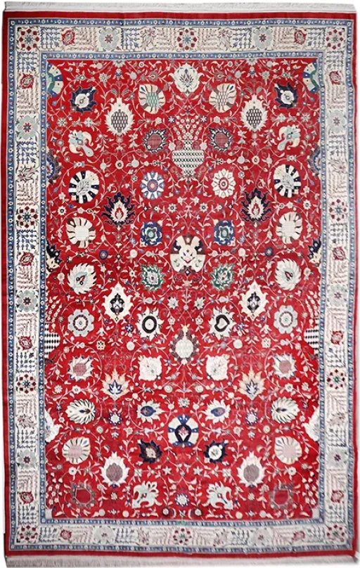 Tabriz With Silk