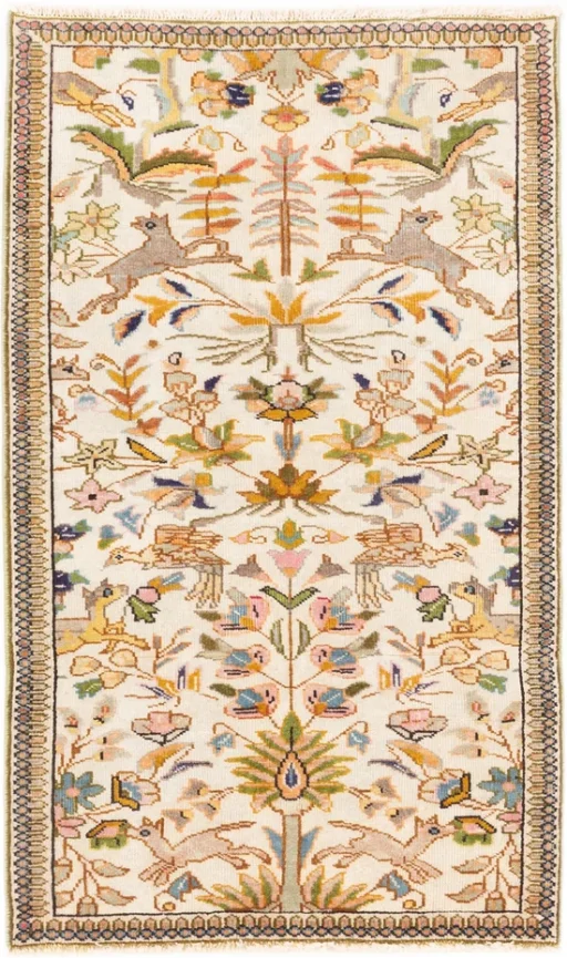 Tabriz With Silk