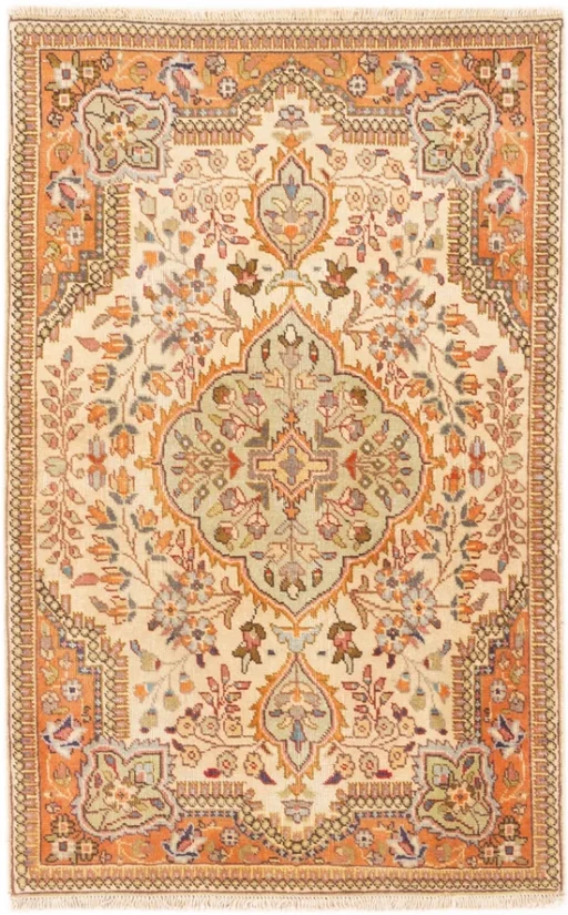 Tabriz With Silk