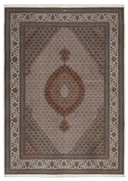 Tabriz With Silk Signed