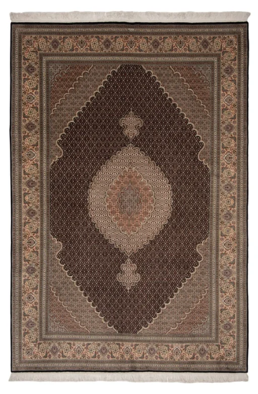 Tabriz With Silk Signed