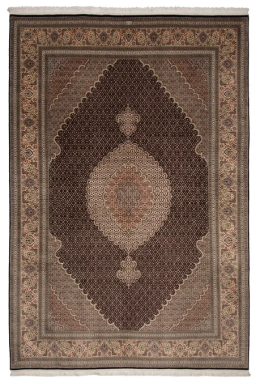 Tabriz With Silk Signed